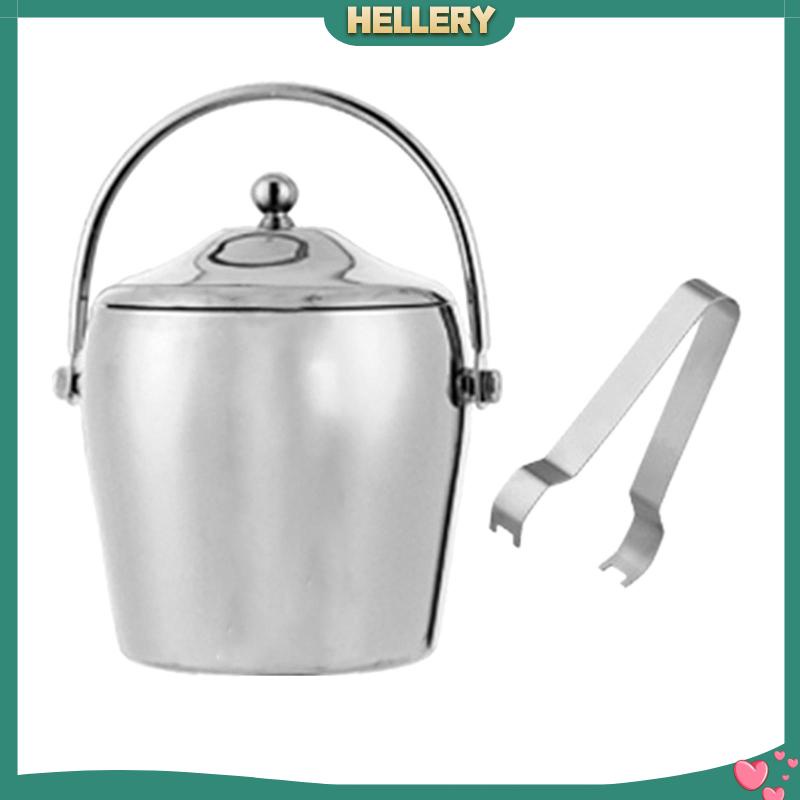 Xô Đựng Đá Hai Lớp Cách Nhiệt Dùng Cho Tiệc Nướng Bbq