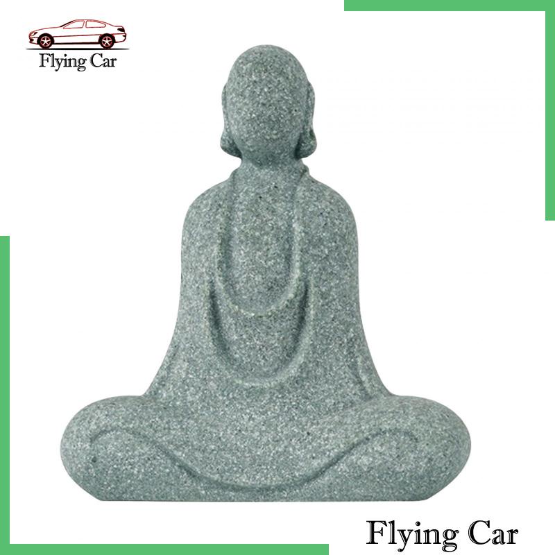 [Lzdjfmy2] Tượng Phật Bằng Nhựa Resin Điêu Khắc Trang Trí Hồ Cá / Phòng Yoga