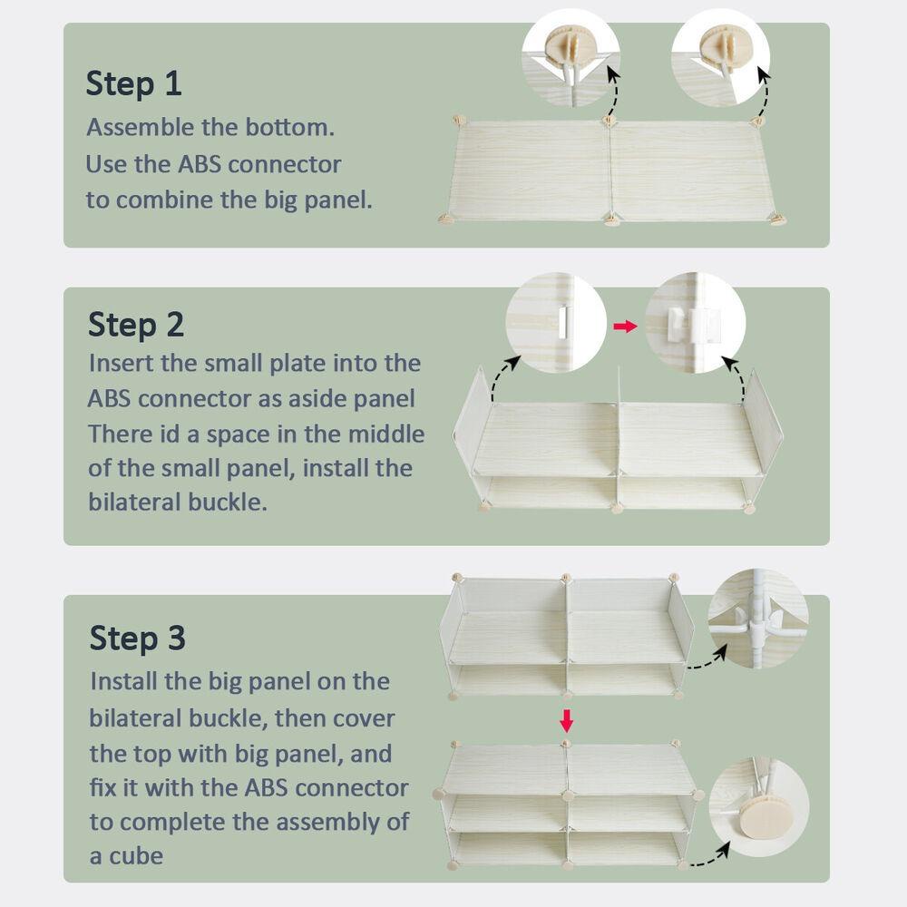 CONOPERY Khóa Kẹp Nối Dây Hình Khối Lập Phương Thông Dụng Cho Tủ Quần Áo