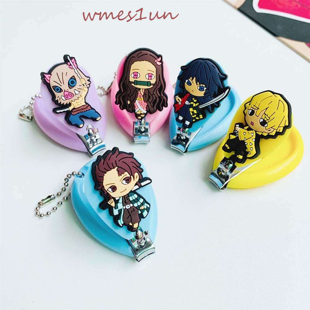 Kềm Cắt Móng Tay Hoạt Hình Demon Slayer 15H Bằng Thép Không Gỉ Chống Văng