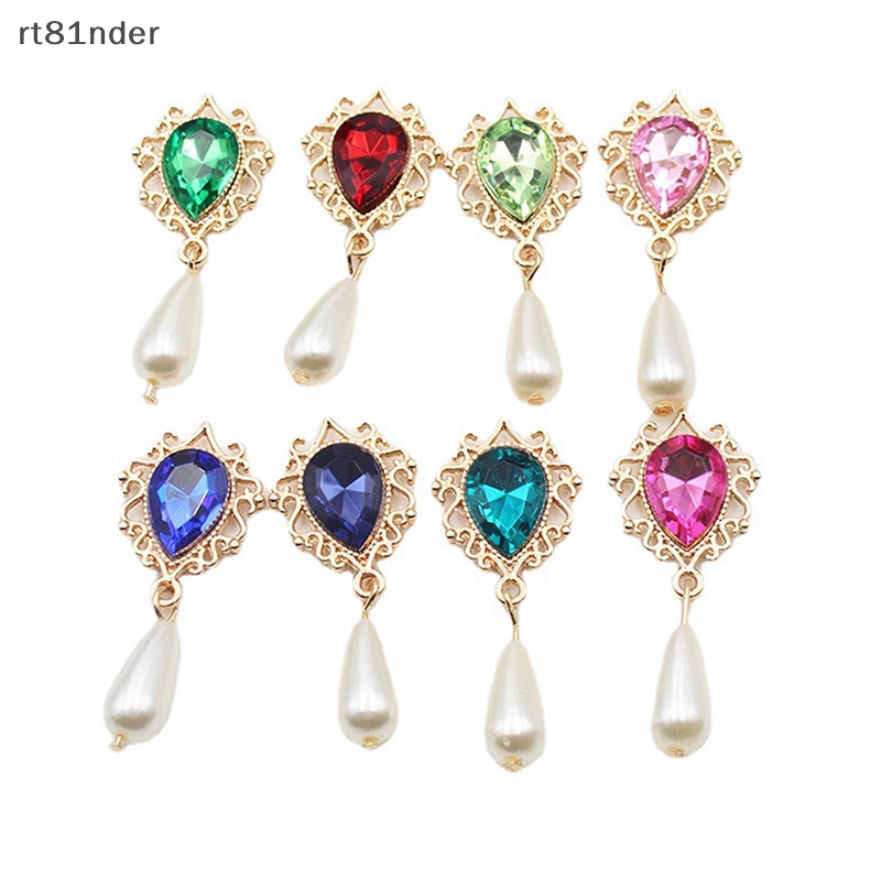 Rt Ghim Cài Áo Bằng Hợp Kim Hình Giọt Nước Và Bông Hoa Sáng Tạo Thời Trang DIY n