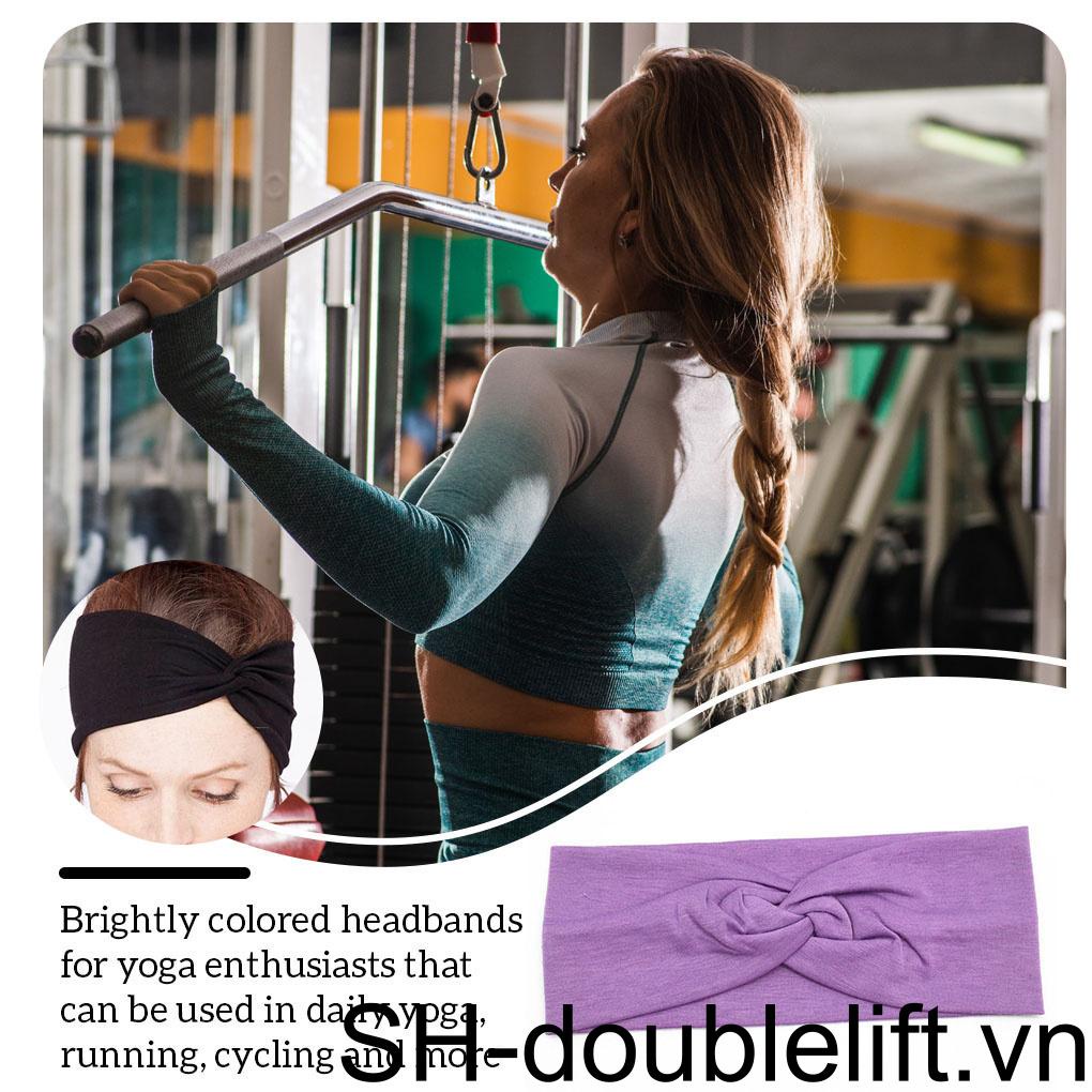 Băng Đô Cài Tóc Co Giãn Phong Cách Thể Thao Thanh Lịch