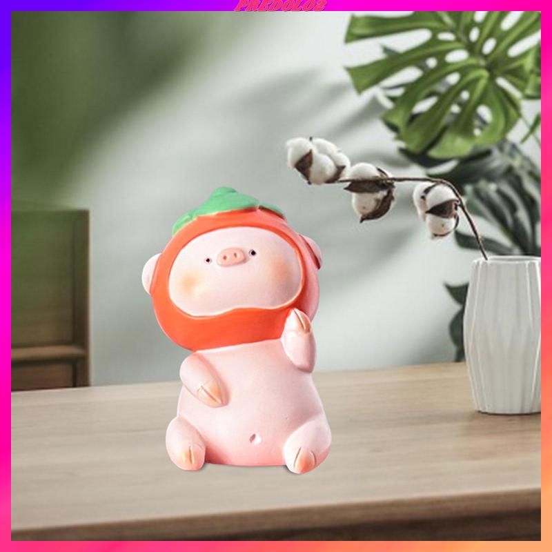 [Predolo2] Mô Hình Chú Heo Vui Nhộn Để Bàn Trang Trí Phòng Trà