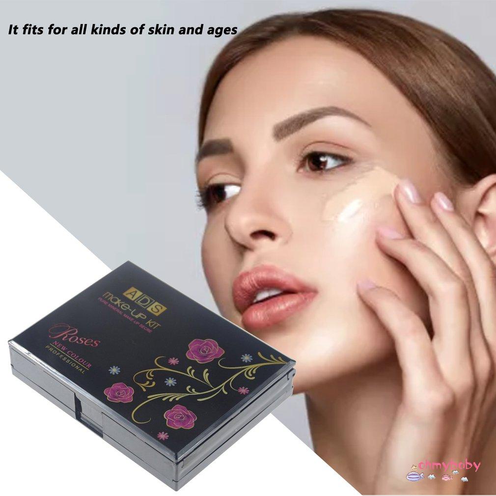 [Ready] Bộ Trang Điểm Nữ Cô Gái Mỹ Phẩm Nhỏ Gọn Full Chống Thấm Nước Lâu Dài Phấn Mắt Môi Má Hồng [Z/2]