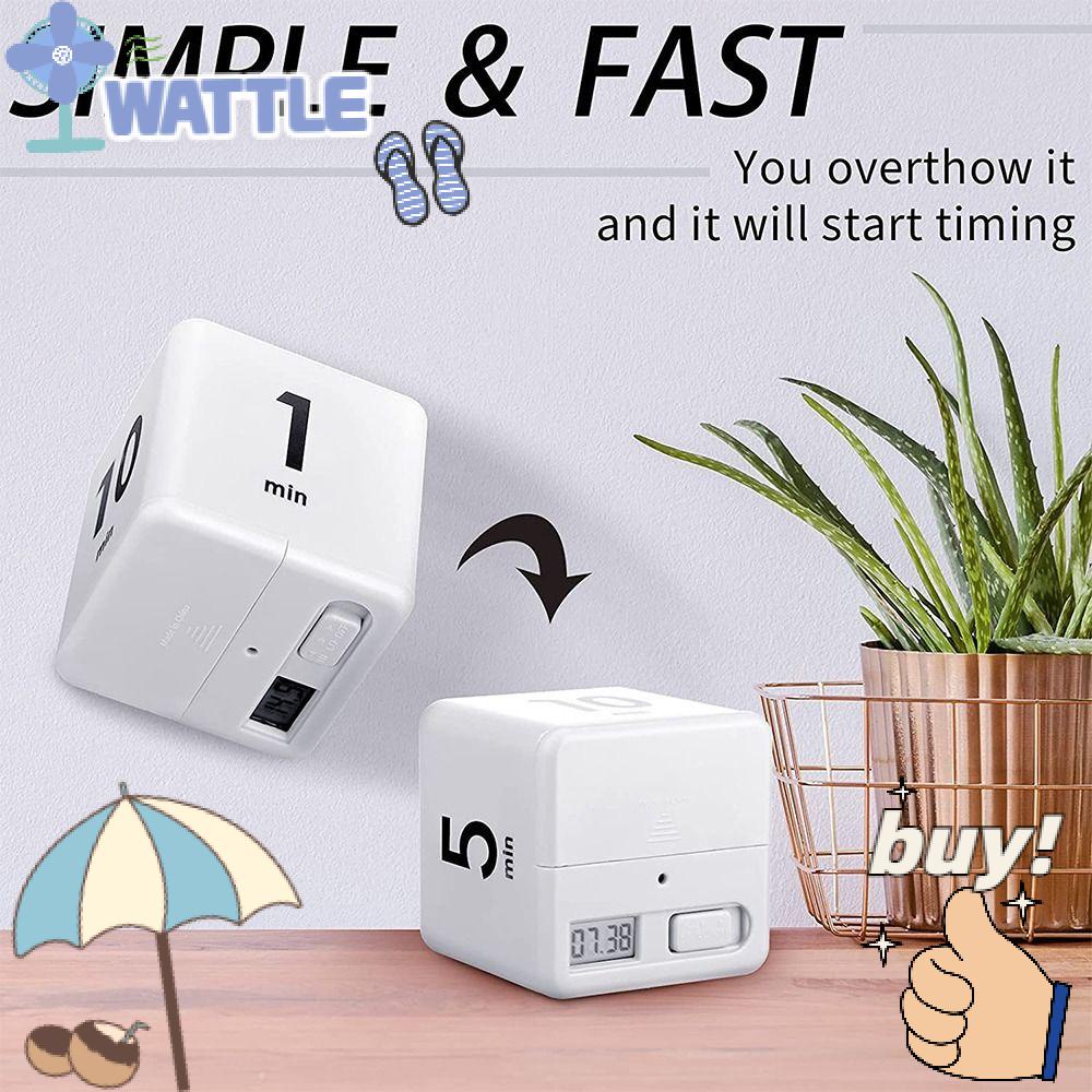 Đồng Hồ Hẹn Giờ Nấu Ăn Thiết Kế Lật Cảm Biến Trọng Lực Tiện Dụng