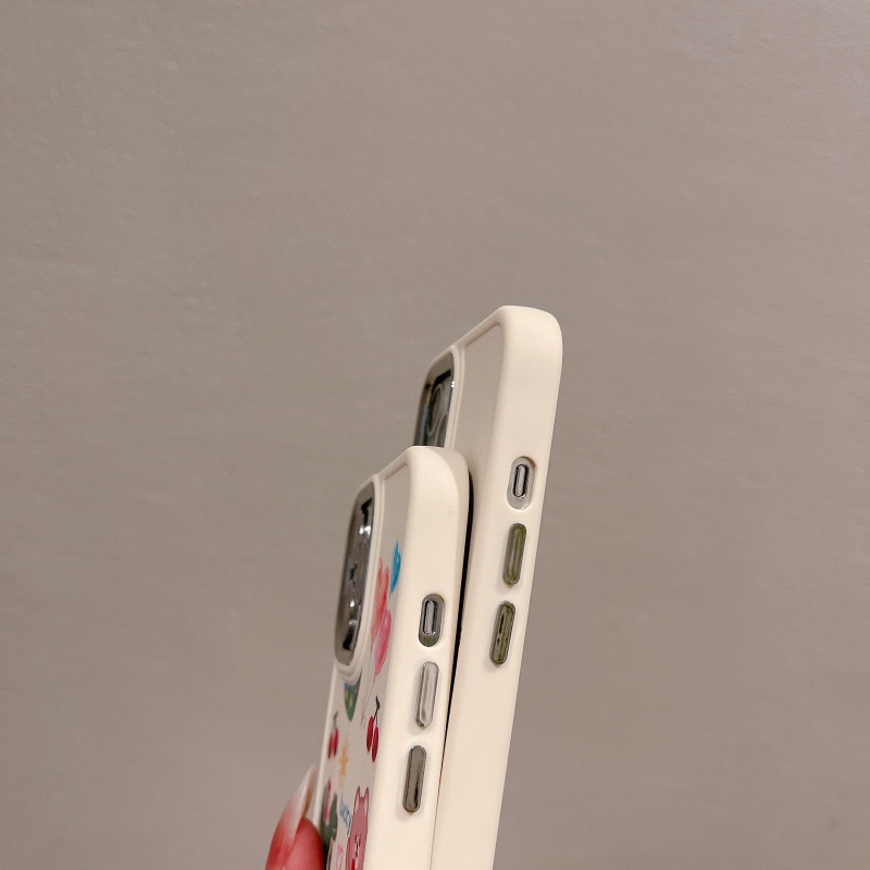 Ốp Điện Thoại Silicon Mềm Chống Sốc Họa Tiết Hoạt Hình Cho iPhone 14 13 12 11 Pro Max 14 Plus