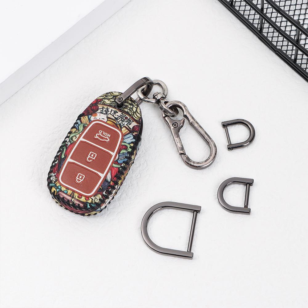 _YANGMING Khóa Chữ D Chuyên Dụng Cho Dây Đeo Túi Xách Da Vàng / Đen / Bạc