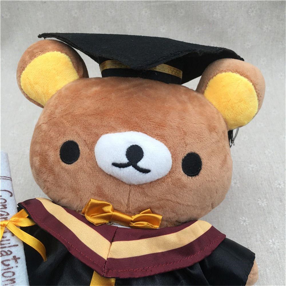 TAYLOR1 Đồ Chơi Nhồi Bông Hình Rilakkuma Mềm Mại Trang Trí Phòng Bé