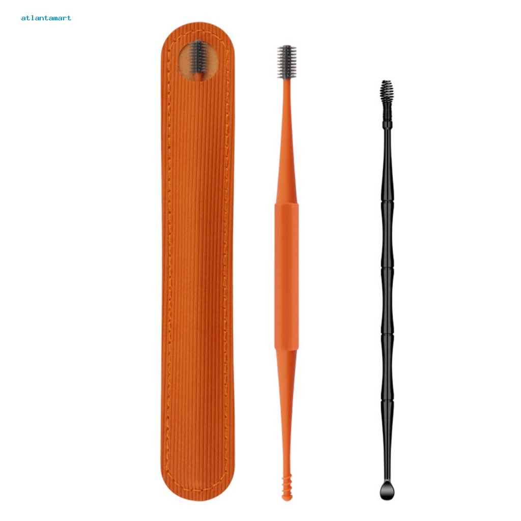 Túi Đựng Đồ Dùng Cao Cấp Tiện Dụng| 1 Bộ Dụng Cụ Lấy Ráy Tai Xoay 360 Độ Kèm Túi Đựng Tiện Lợi