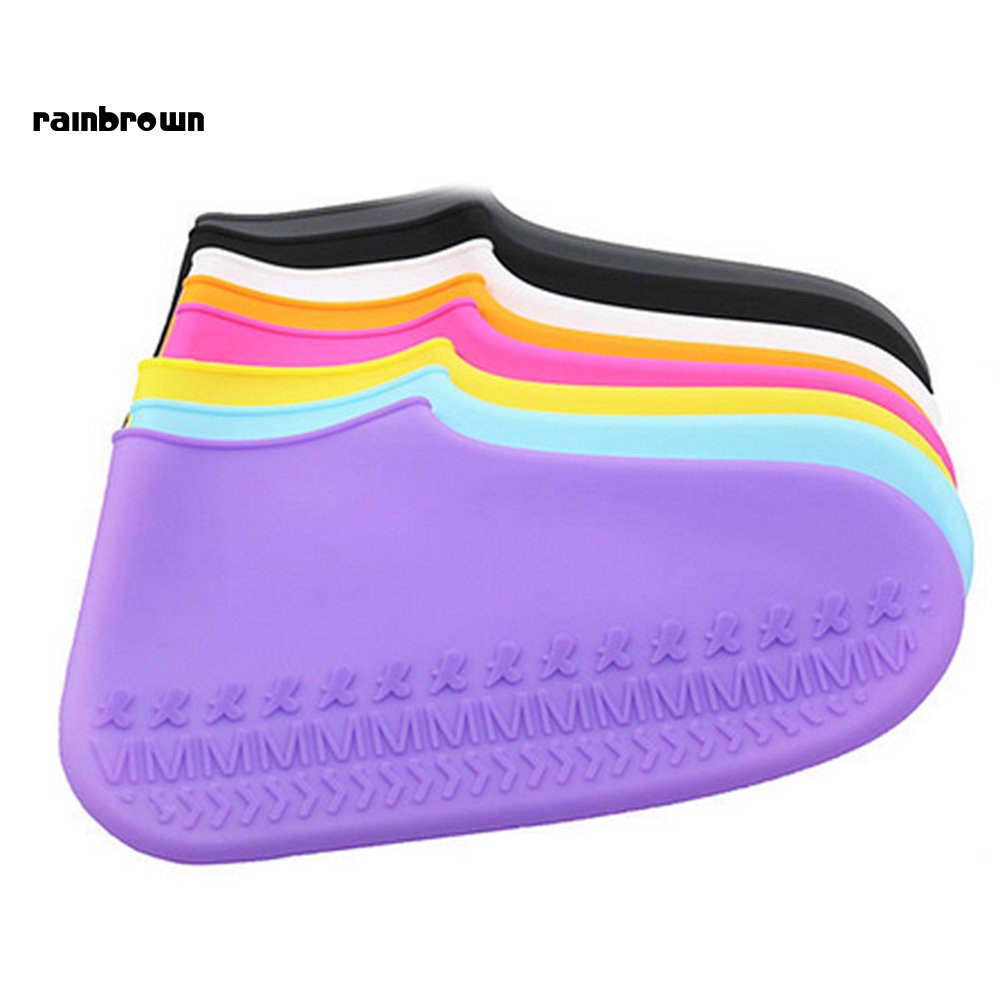 Vỏ BọC GiàY Đi Mưa BằNg Silicone Co GiãN ChốNg NướC