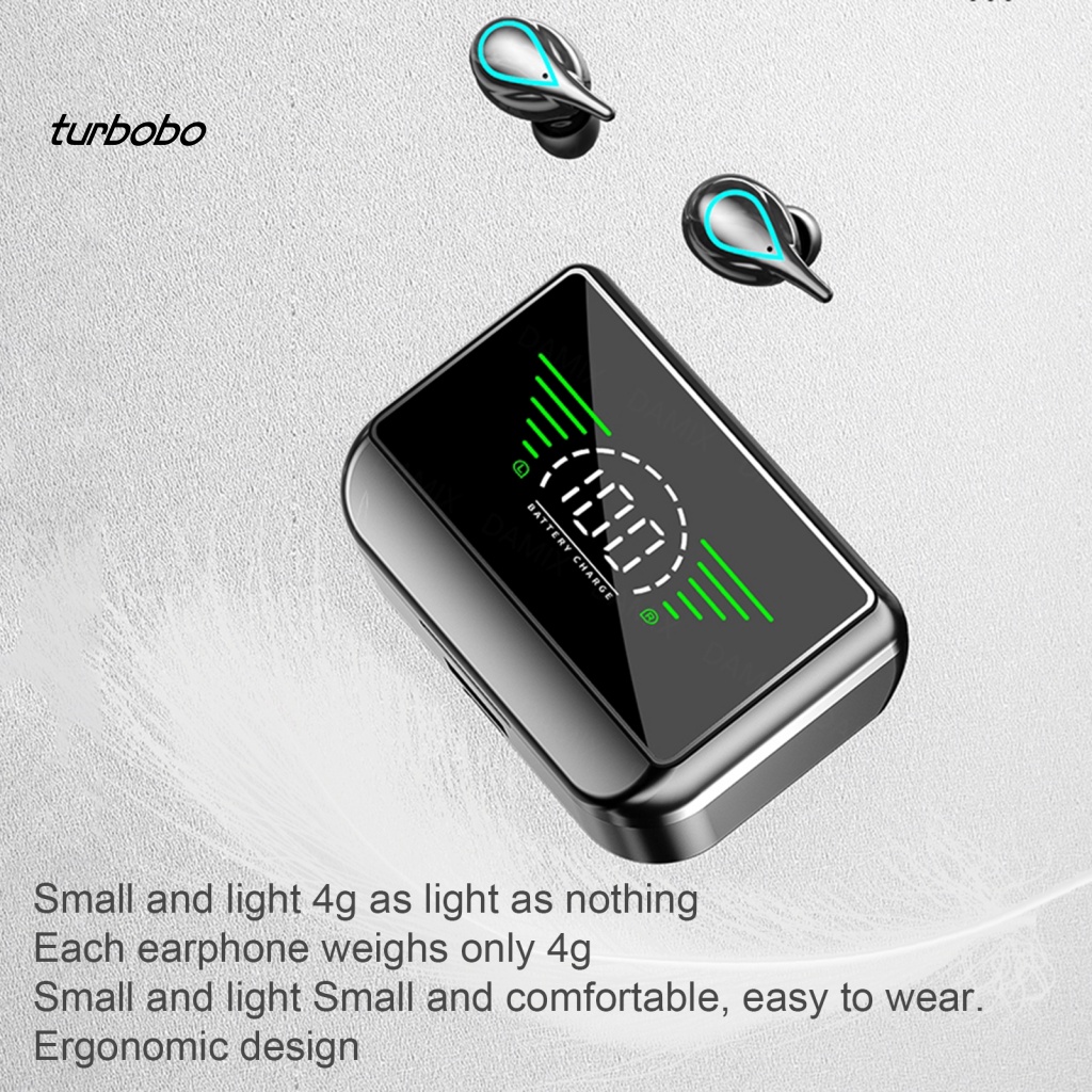 Tai Nghe Nhét Tai Không Dây Bluetooth 5.2 Giảm Tiếng Ồn Có Màn Hình Hiển Thị Kỹ Thuật Số M31 Cho Điện Thoại