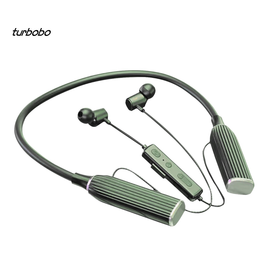 Tai Nghe Thể Thao Nhét Tai Đeo Cổ Hỗ Trợ Thẻ TF Kết Nối Bluetooth Và Phụ Kiện