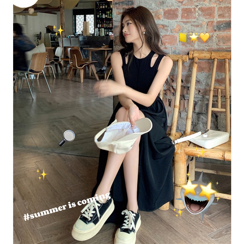 Đầm maxi Dáng Rộng Xẻ Tà Thời Trang Mùa Hè Cá Tính