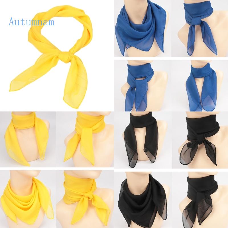 Khăn Choàng Cổ Chiffon Phong Cách Retro 1950s Cho Nữ 50s