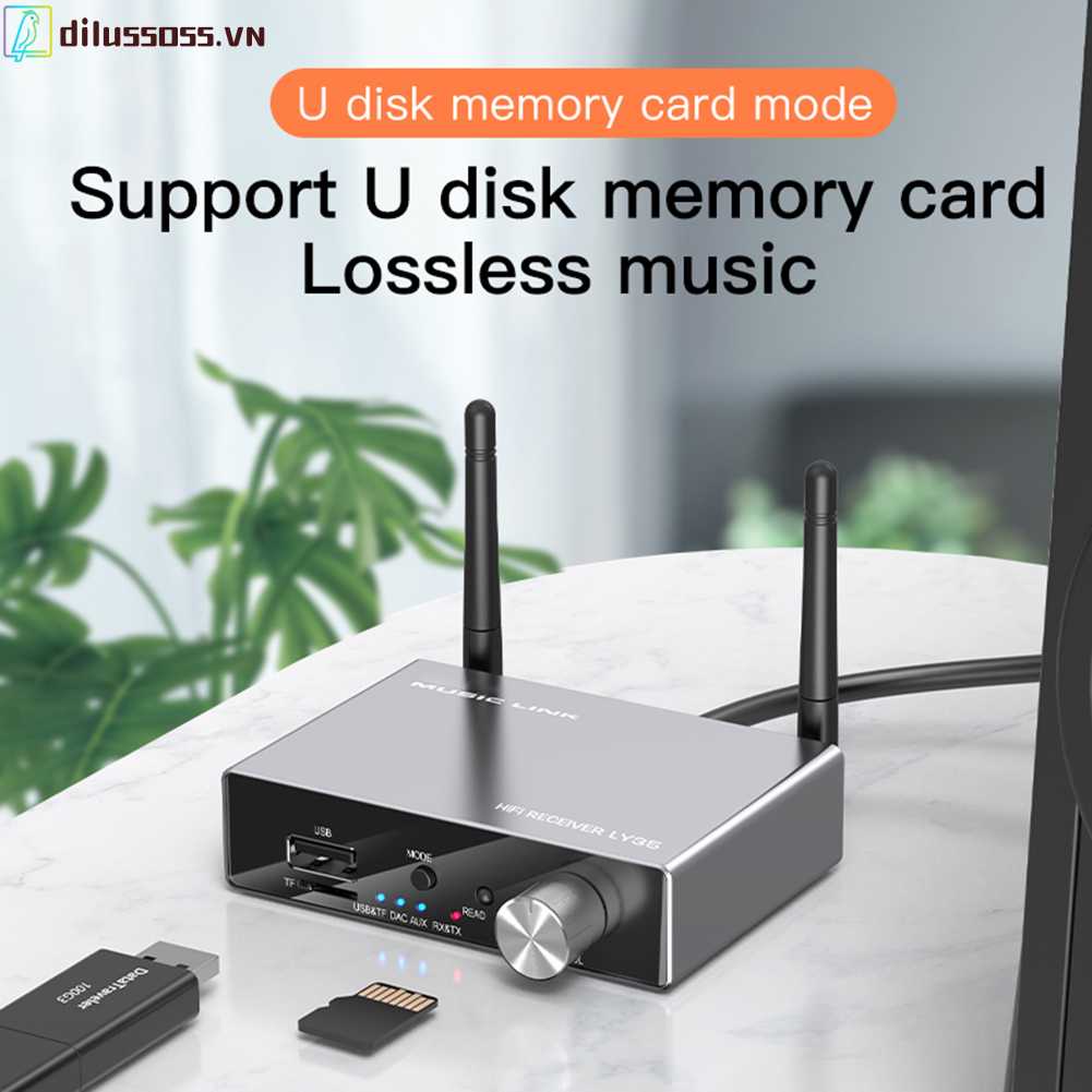 Thiết Bị Nhận Tín Hiệu Âm Thanh Bluetooth 5.3 Và Phụ Kiện