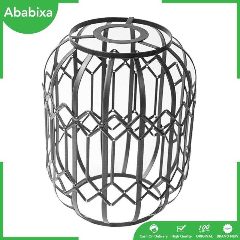 Chụp Đèn Lồng Bằng Kim Loại Màu Đen Phong Cách Retro Dùng Trang Trí Nhà Cửa / Quán Bar