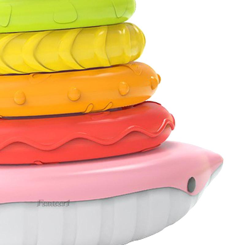 [Fenteer1] Đồ Chơi Khối Xếp Chồng Cảm Giác Thích Hợp Làm Quà Tặng Cho Bé Trai