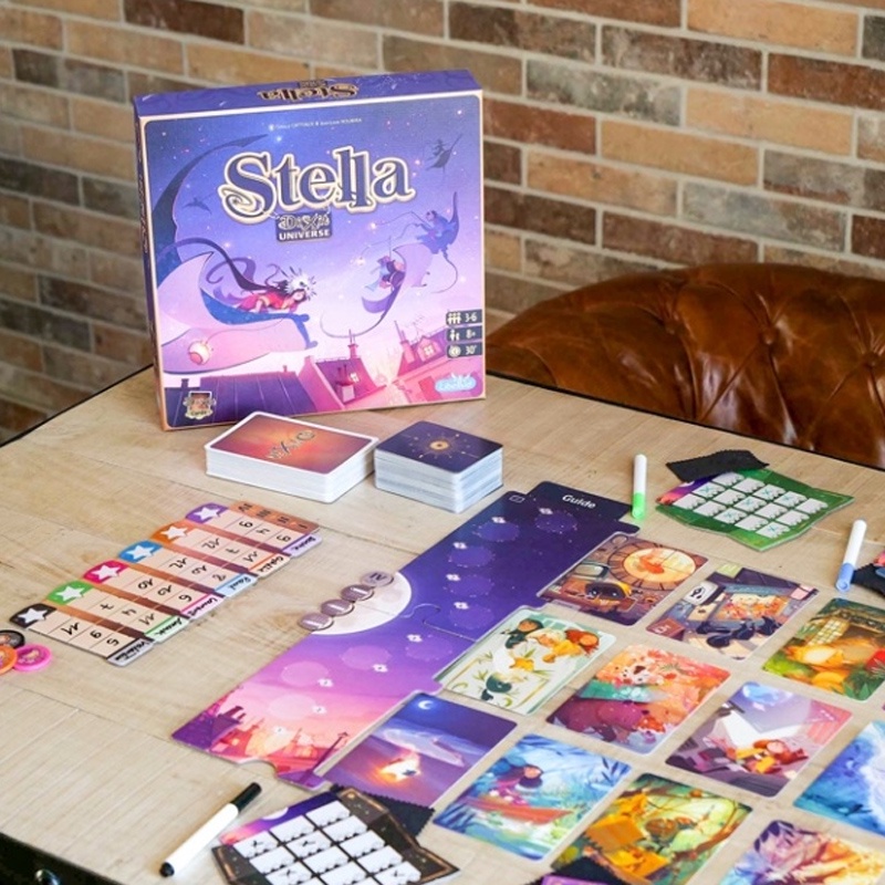 Bộ Trò Chơi Board Game Dixit Stella Sáng Tạo Cho Bé