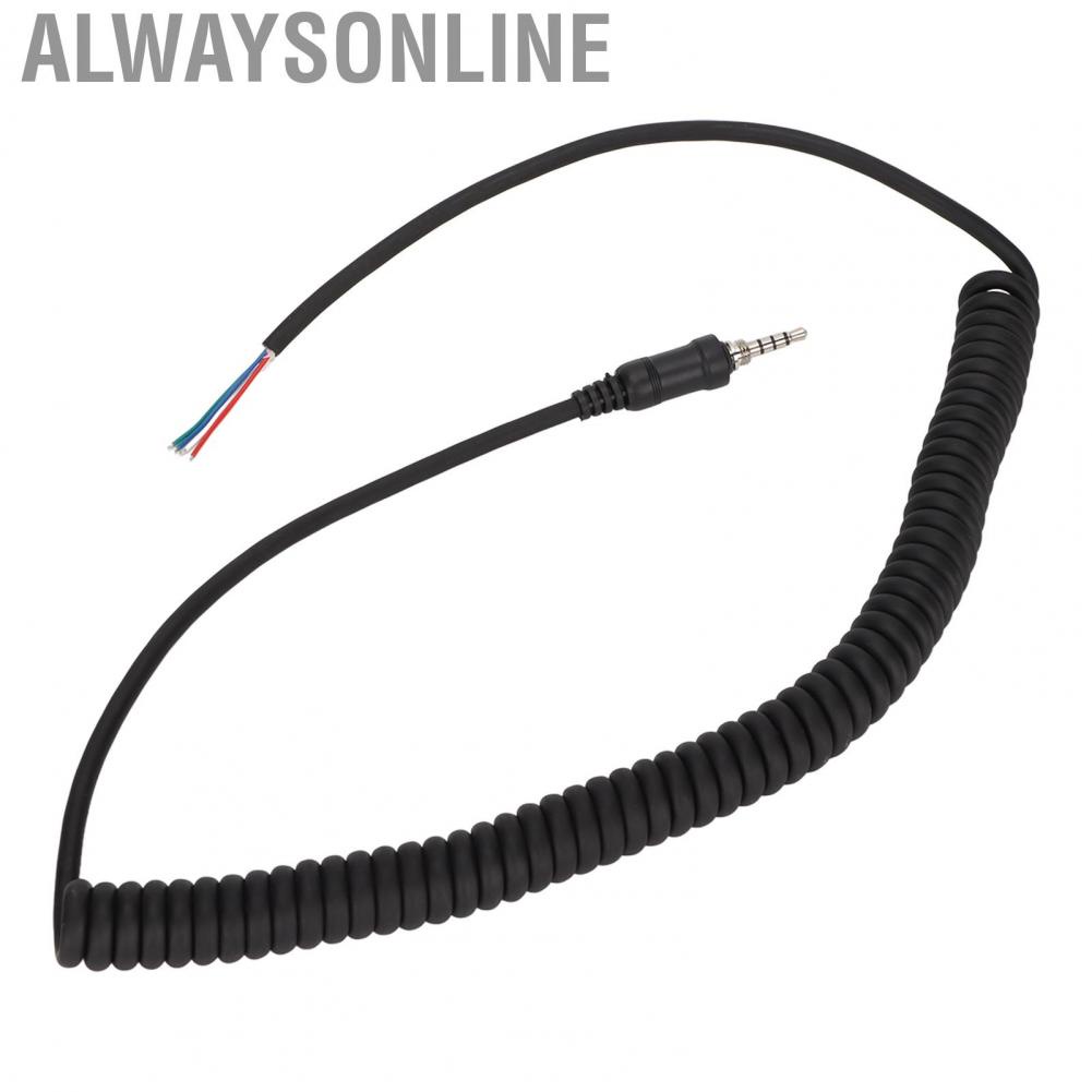 Alwaysonline Replacement Speaker Microphone Cable Cord For VX‑6R VX‑7R FT‑270R Kit