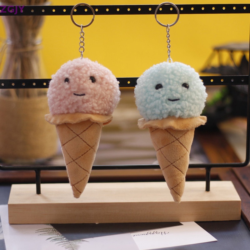 Đồ Chơi Nhồi Bông Hình Cây Kem Dễ Thương Cho Bé Mới