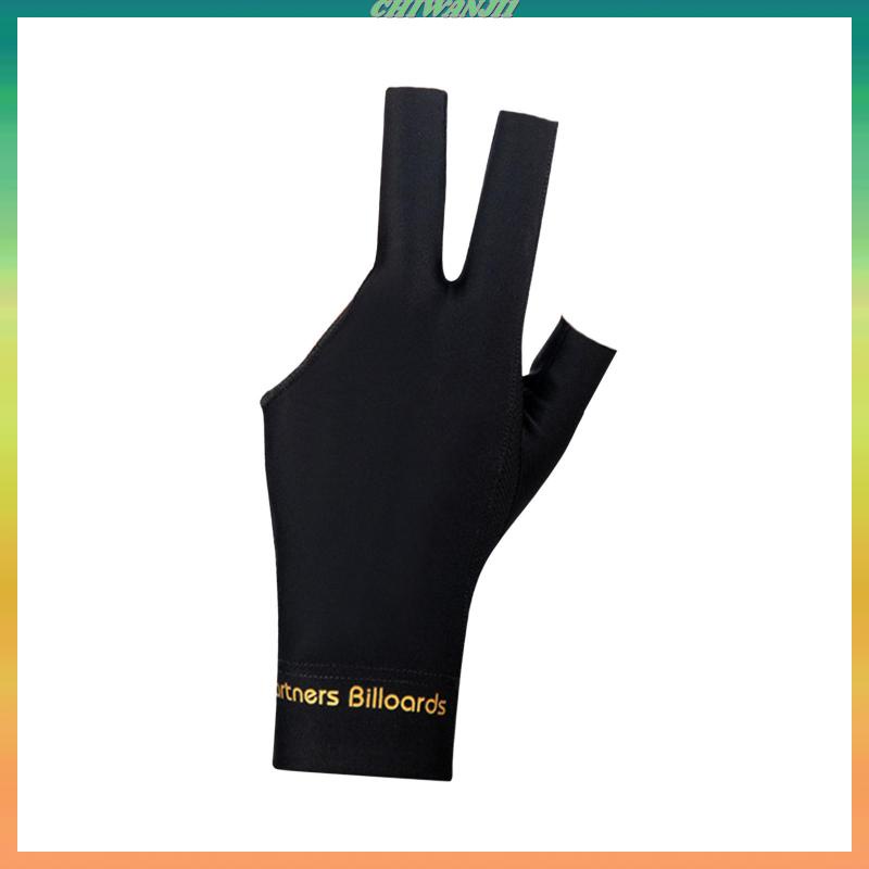 Găng Tay Trái Chơi Bida 3 Ngón Chống Trượt Thoáng Khí