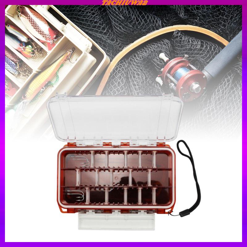 Hộp Đựng Dụng Cụ Câu Cá Trong Suốt Gọn Nhẹ Đa Năng Tachiuwa2