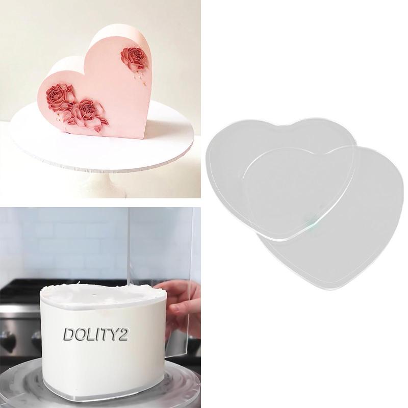 Set 2 Dụng Cụ Làm Nhẵn Mặt Bánh Tiện Lợi