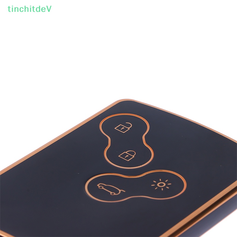 1 Vỏ Bọc Chìa Khóa Xe Hơi Bằng TPU Có Ngăn Đựng Thẻ Tiện Dụng