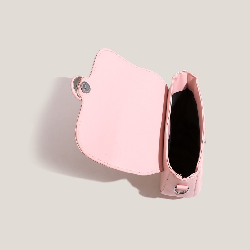 Túi Đeo Chéo Hình Vuông Nhỏ Màu Trơn Phong Cách Đơn Giản Cho Nữ