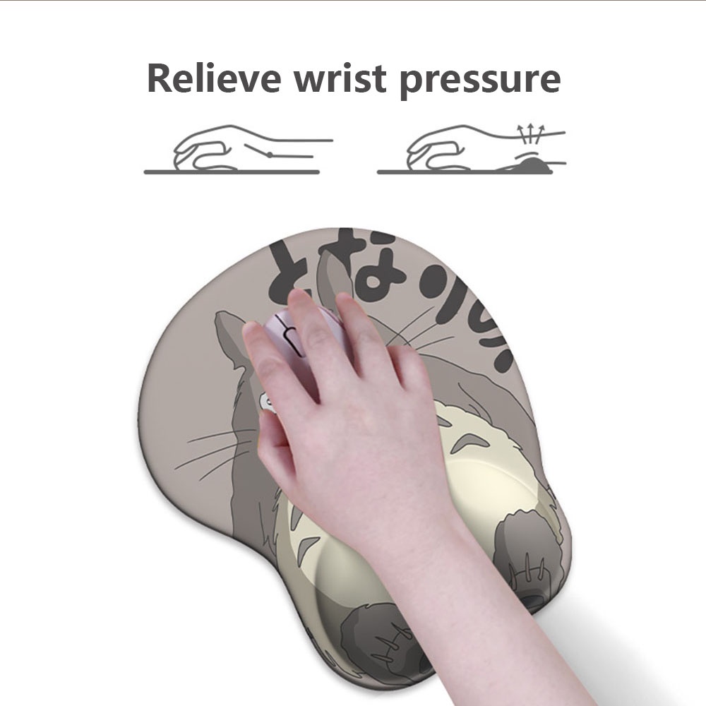 Miếng Lót Chuột Cao Su Chống Trượt Hình Totoro Dễ Thương