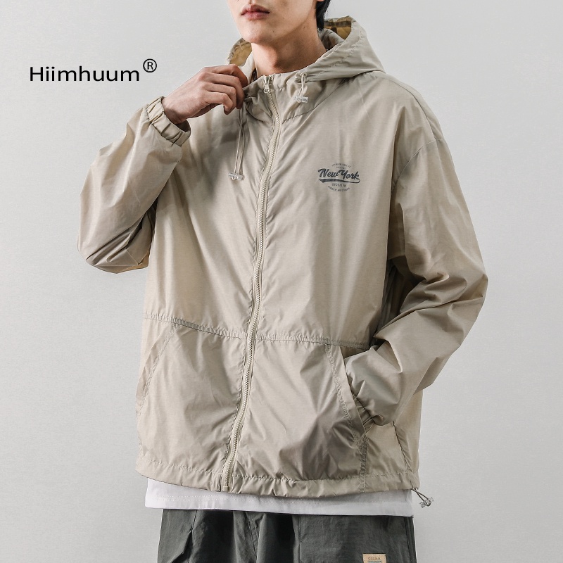 Áo Khoác Chống Nắng Bằng Lụa Lạnh Thoáng Khí Trọng Lượng Nhẹ Nhanh Khô Thời Trang Mùa Hè Cho Nam