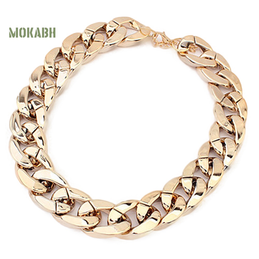 Vòng Cổ Choker Dây Xích Đơn Giản Dễ Phối Đồ Phong Cách Punk Phá Cách Dành Cho Nữ