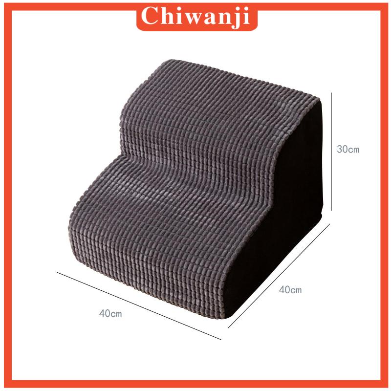 Bậc Thang 2 Tầng Mềm Mại Thoải Mái Chống Trượt Cho Thú Cưng