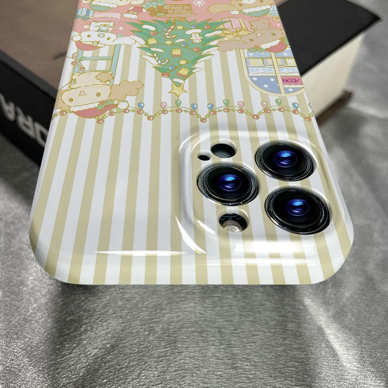 Ốp Điện Thoại Bảo Vệ Toàn Diện Hình Chú Chó Cinnamon Cho Iphone 812 14pro 711 Xr Xsmax 13