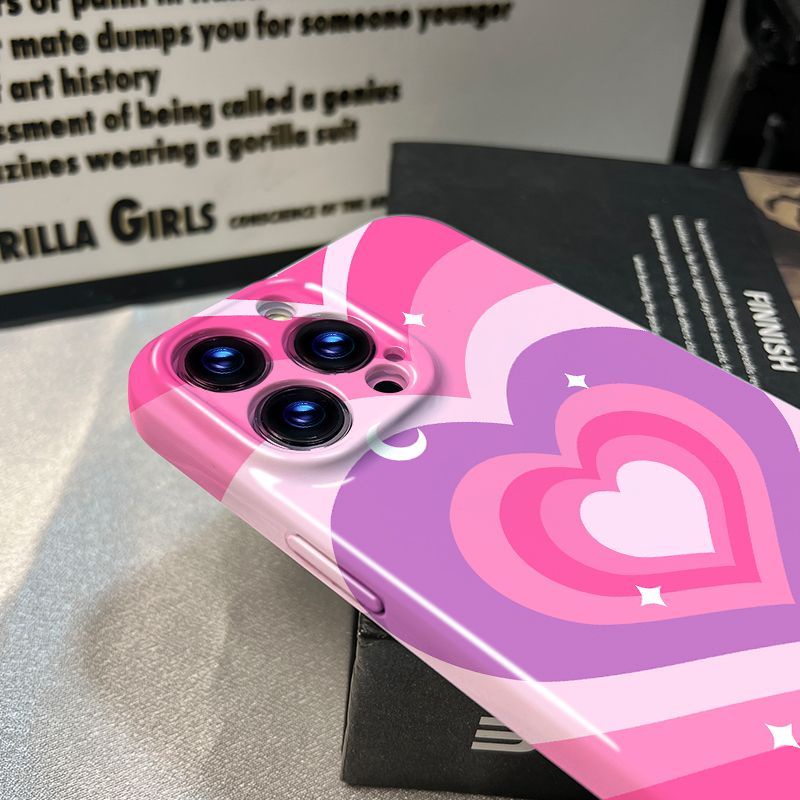 Ốp Điện Thoại Lấp Lánh Xinh Xắn Dành Cho Iphone 14 / xs xr Apple131211Bao Da Điện Thoại Bảo Vệ Toàn Diện Màu Sắc Dành Cho X5YR