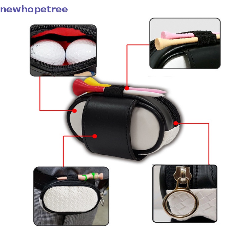 Túi Đựng Bóng Golf Có Khóa Kéo Tiện Dụng Cho Nam Và Nữ