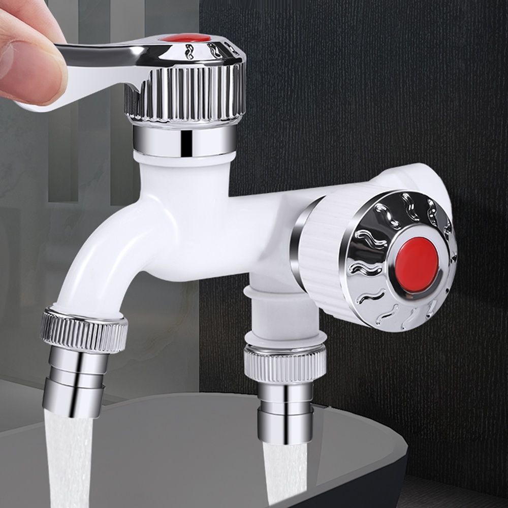 Vòi Nước 2 Đầu Chịu Nhiệt Độ Cao Cho Bồn Rửa Nhà Bếp / Phòng Tắm