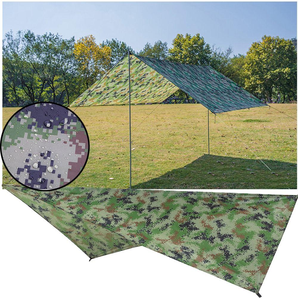 SHOUHOU Võng Cắm Trại Chống Nắng Chống Thấm Nước Awning Di động Dễ Sử Dụng Chống Mưa Chống Tia Cực Tím