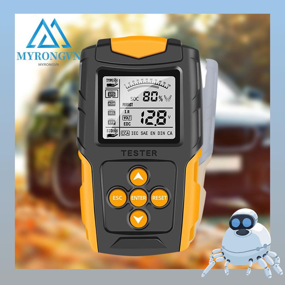 Thiết Bị Kiểm Tra Ắc Quy Kỹ Thuật Số Tự Động Bền Bỉ Cho Xe Hơi / Xe Tải / Tà