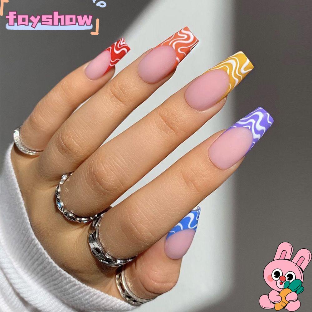 Hộp 24 Móng Tay Giả Múa Ba Lê Chất Lượng Cao