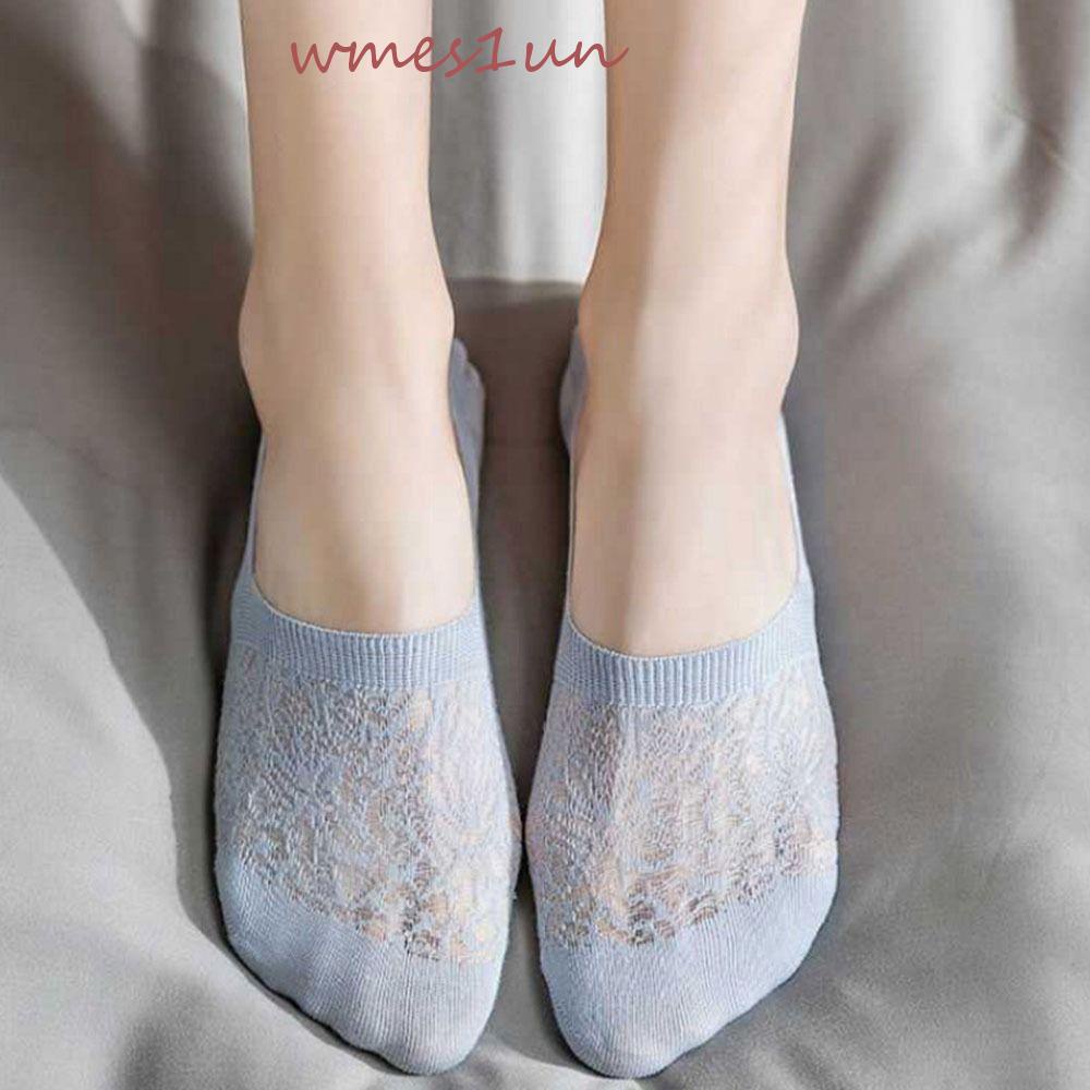 Vớ Cổ Thấp Màu Trơn Thoáng Khí Thoải Mái Thời Trang Mùa Hè WMES15H Cho Nữ