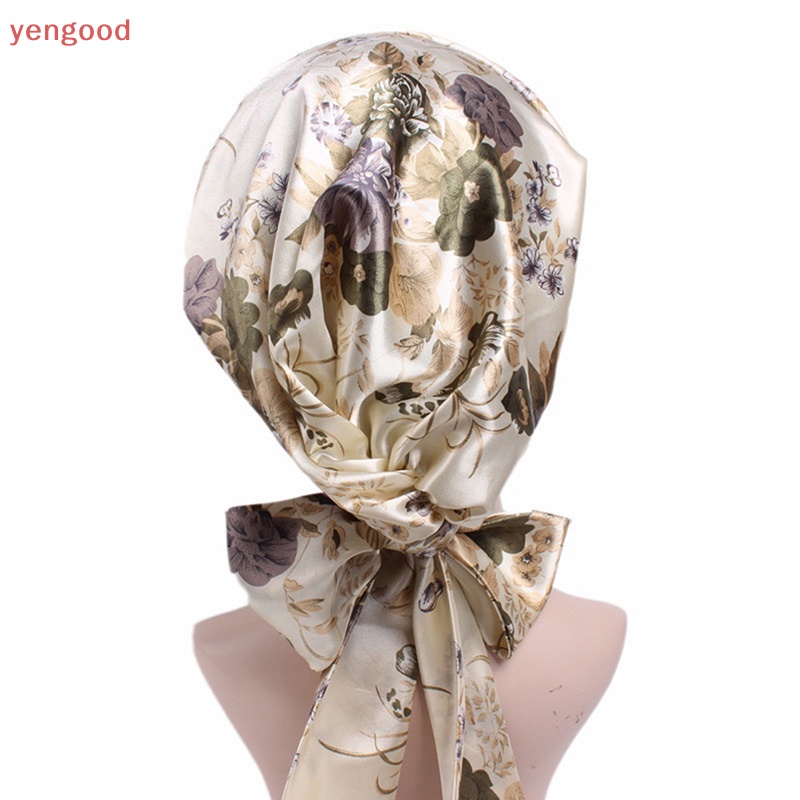 Mũ Trùm Đầu Bằng Lụa Chăm Sóc Tóc Khi Ngủ Tiện Dụng