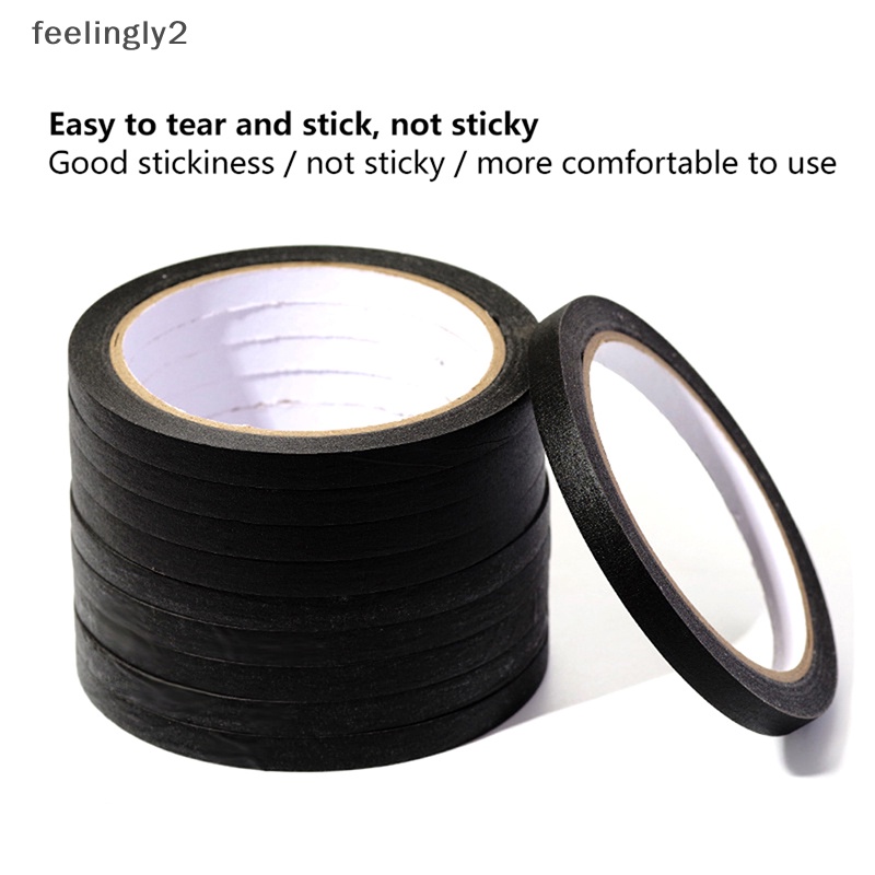 [Hàng Có Sẵn] Cuộn Băng Keo Kẻ Sọc Trang Trí Móng Tay Nghệ Thuật DIY (F)