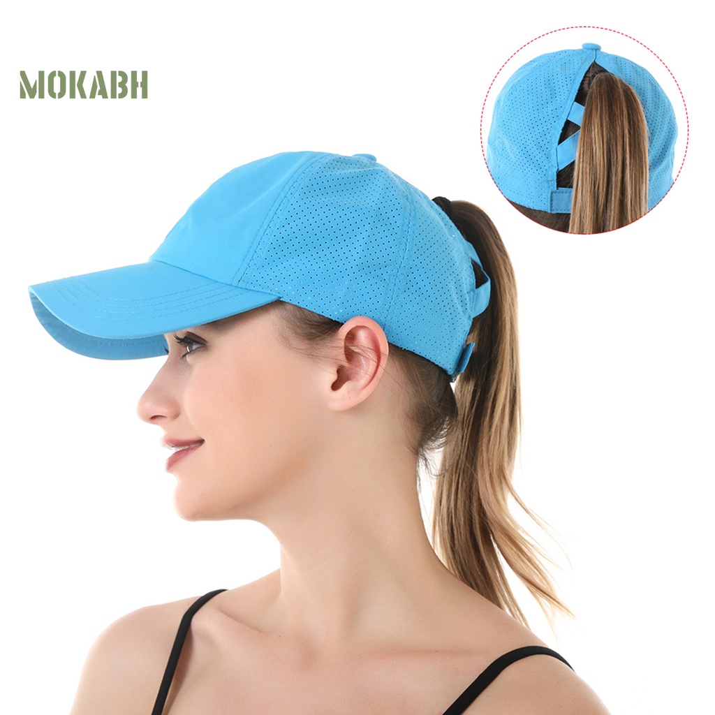 Mũ Lưỡi Trai Đục Lỗ Khô Nhanh Thời Trang Mùa Hè