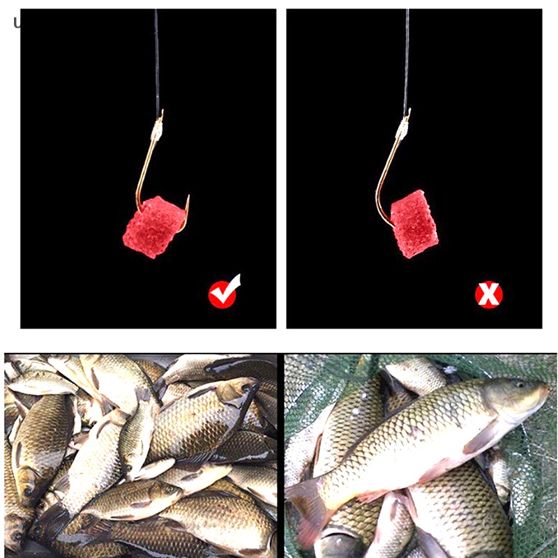 Set 100 Mồi Câu Cá Giả Hình Côn Trùng Tiện Dụng