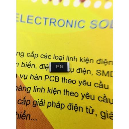 Điện trở dán 2512 5% 1W 0.4R (Cái)