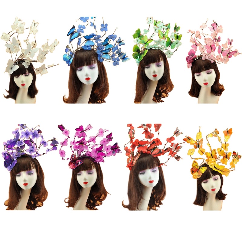 Flgo Băng Đô Hóa Trang Hình Bướm Cho Nữ