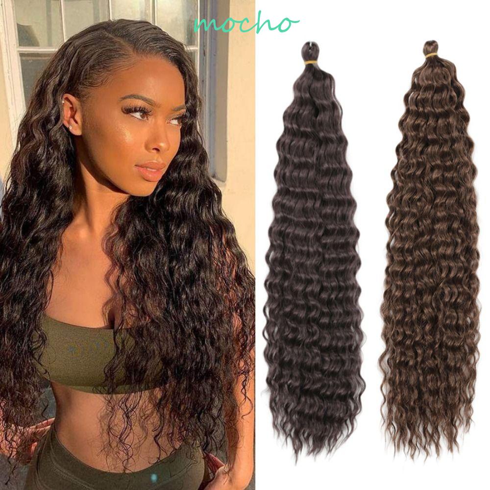 Tóc Giả Kiểu Thắt Bím Xoăn Mềm Mại Chất Lượng Cao Phong Cách Brazil