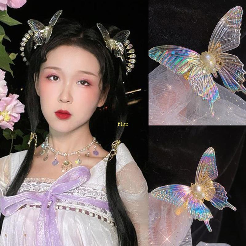 Kẹp Tóc Hình Bươm Bướm Phong Cách Lolita