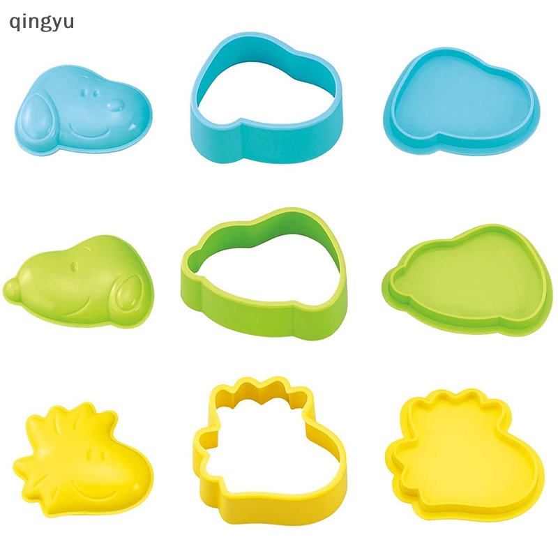 Bộ 3 Khuôn Cắt Bánh Mì Sandwich Hình Snoopy Dễ Thương